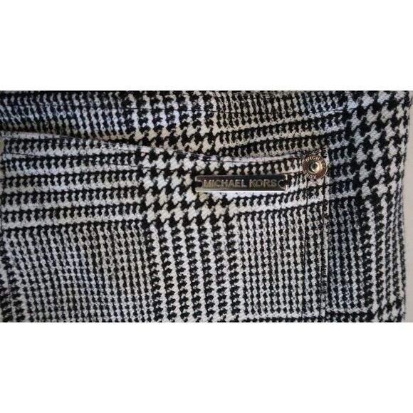 MICHAEL Michael Kors Women's Sz S Black/White Houndstooth Pull-On Leggings $74 - Picture 6 of 9